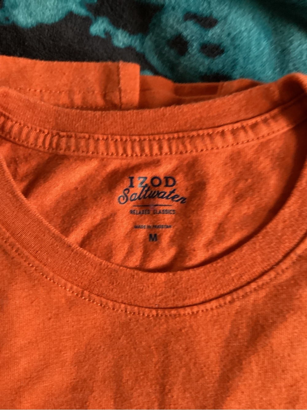 Men's Orange Short-Sleeve Tee